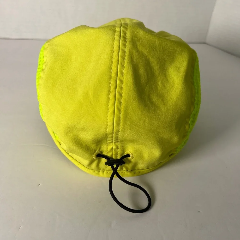 NASCAR Racing Baseball Cap Neon Yellow‎ Mesh One Size Fits Most Adjustable Strap